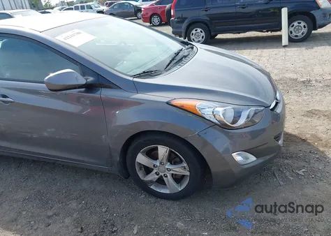 2013 Hyundai Elantra Gls z USA, uszkodzony, nr VIN 5NPDH4AE4DH390816